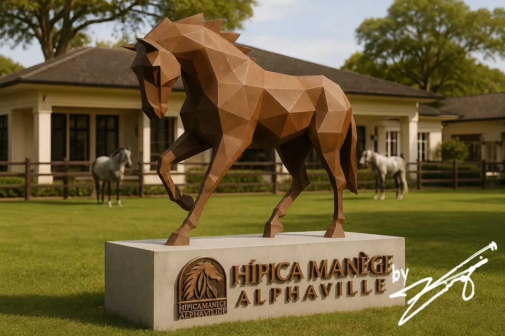 Estudo conceitual para Hípica Manège